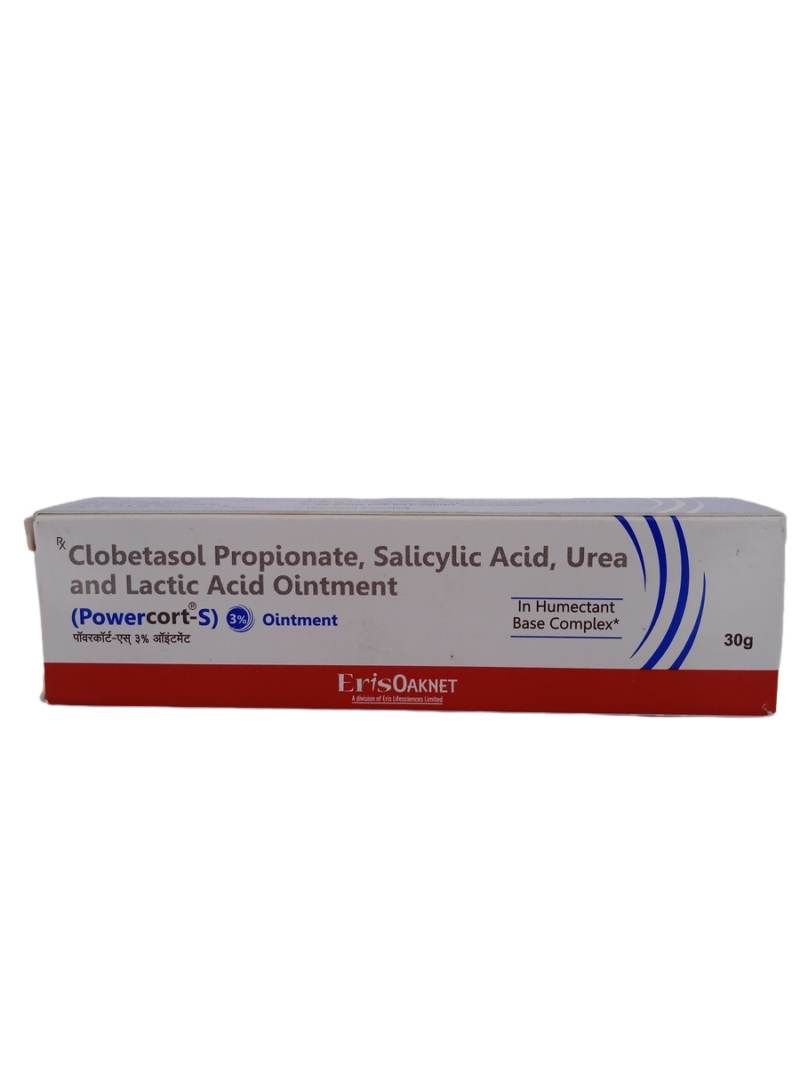 POWERCORT-S 3% OINTMENT - 1 TUBE OF 30g