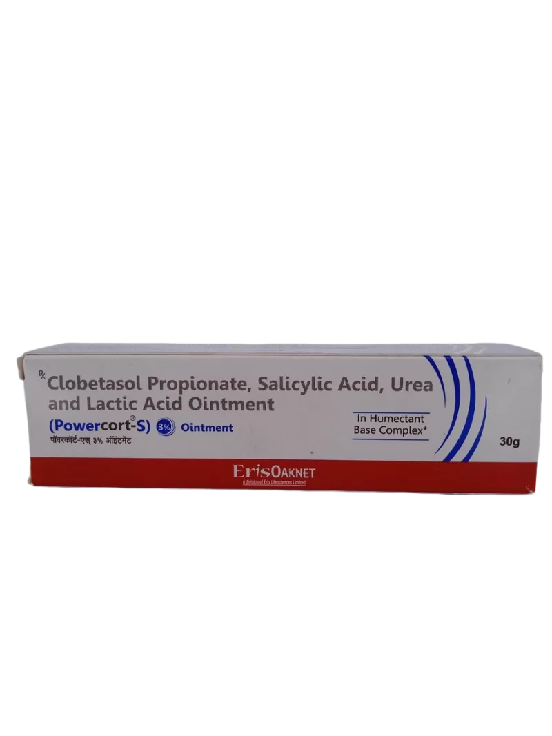 POWERCORT-S 3% OINTMENT - 1 TUBE OF 30g