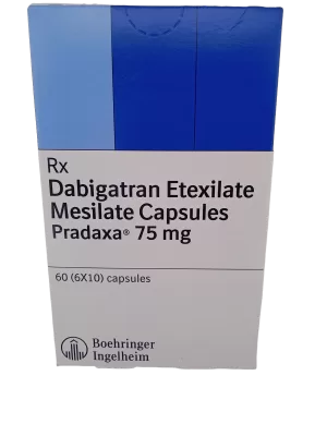 PRADAXA 75 MG - 10 CAPSULES