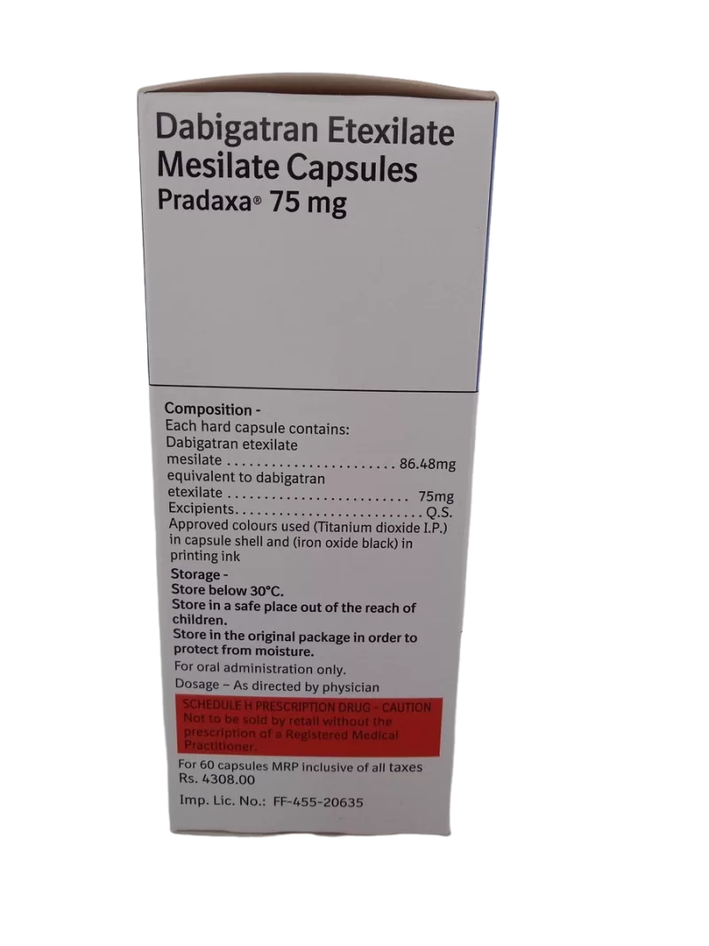 PRADAXA 75 MG - 10 CAPSULES - Image 2