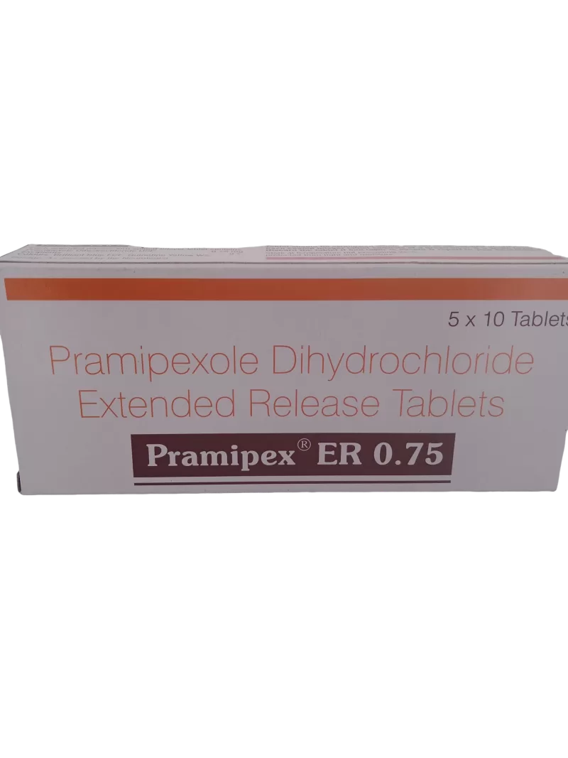 PRAMIPEX ER 0.75 MG – 10 TABLET