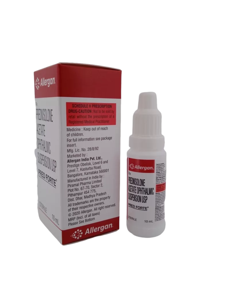 PRED FORTE 10 MG - 1 BOTTLE OF 10ML - Image 4