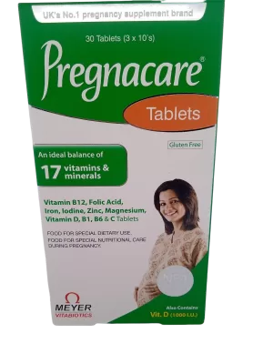 PREGNACARE - 10 TABLETS