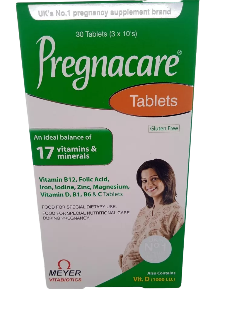 PREGNACARE - 10 TABLETS