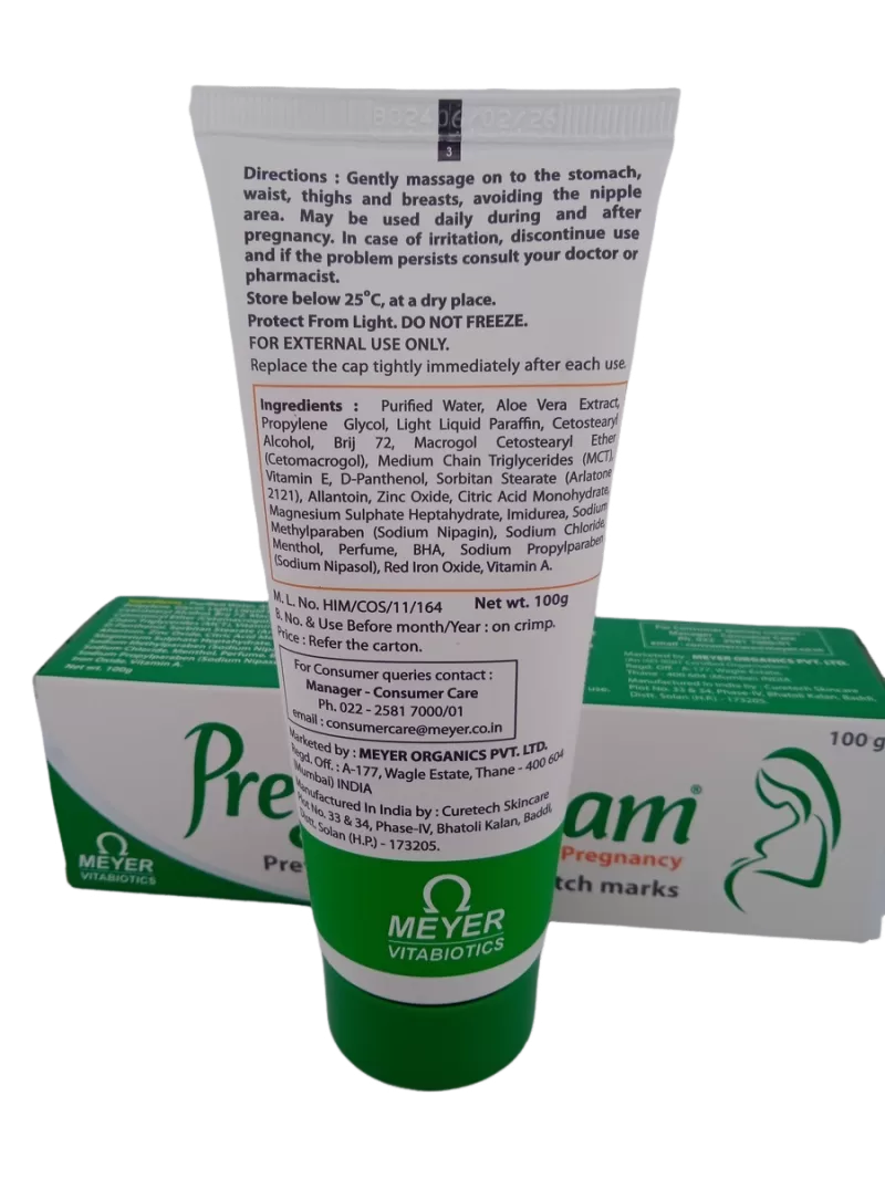 PREGNACREAM - 1 TUBE OF 100GM - Image 3