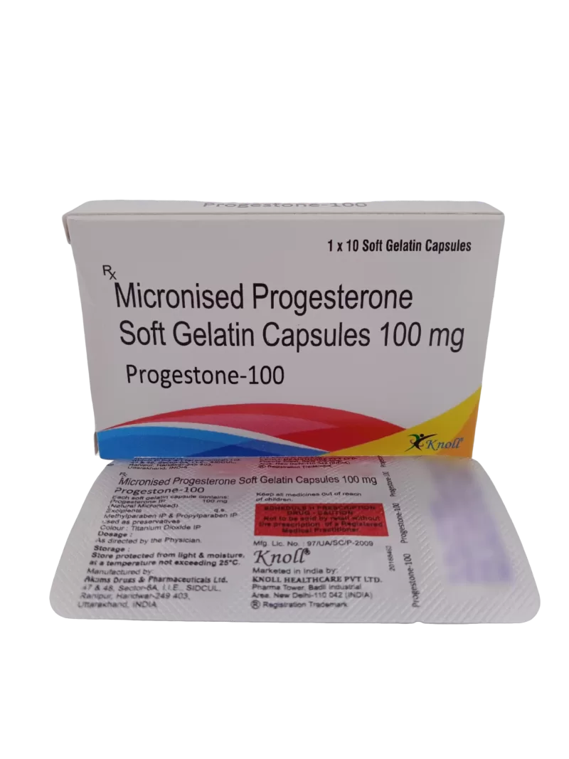 PROGESTONE 100 MG - 10 SOFT GELATIN CAPSULES - Image 3