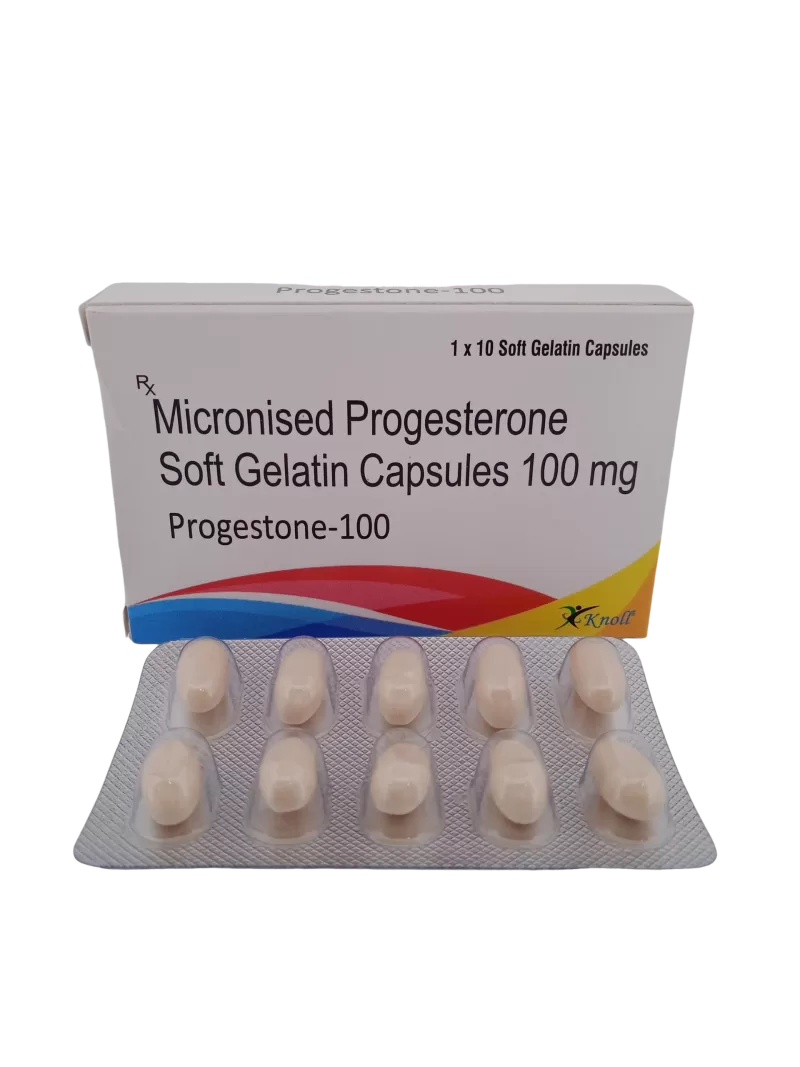 PROGESTONE 100 MG - 10 SOFT GELATIN CAPSULES - Image 2