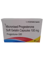 PROGESTONE 100 MG - 10 SOFT GELATIN CAPSULES