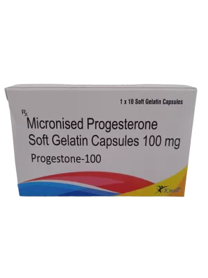 PROGESTONE 100 MG - 10 SOFT GELATIN CAPSULES