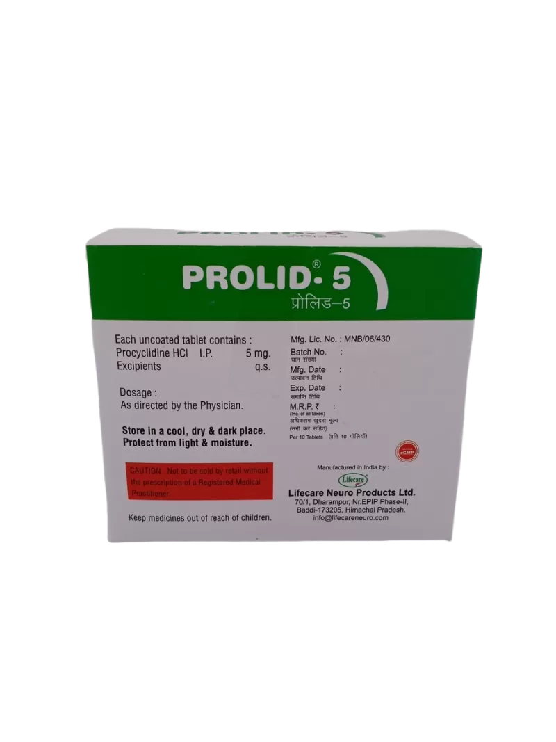 PROLID 5 MG - 10 TABLETS - Image 4