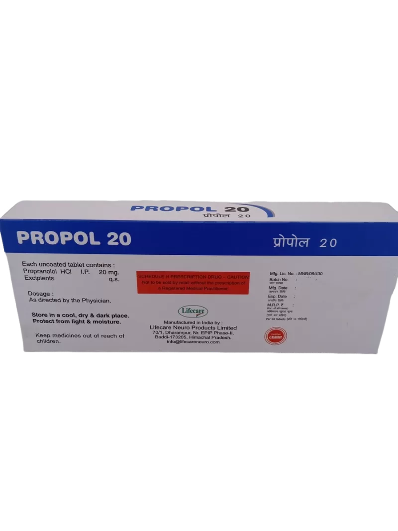 PROPOL 20 MG - 10 TABLETS - Image 4