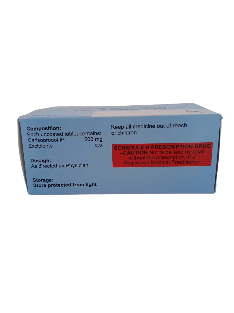 PAIN O SOMA 500MG - 10 TABLETS - Image 4