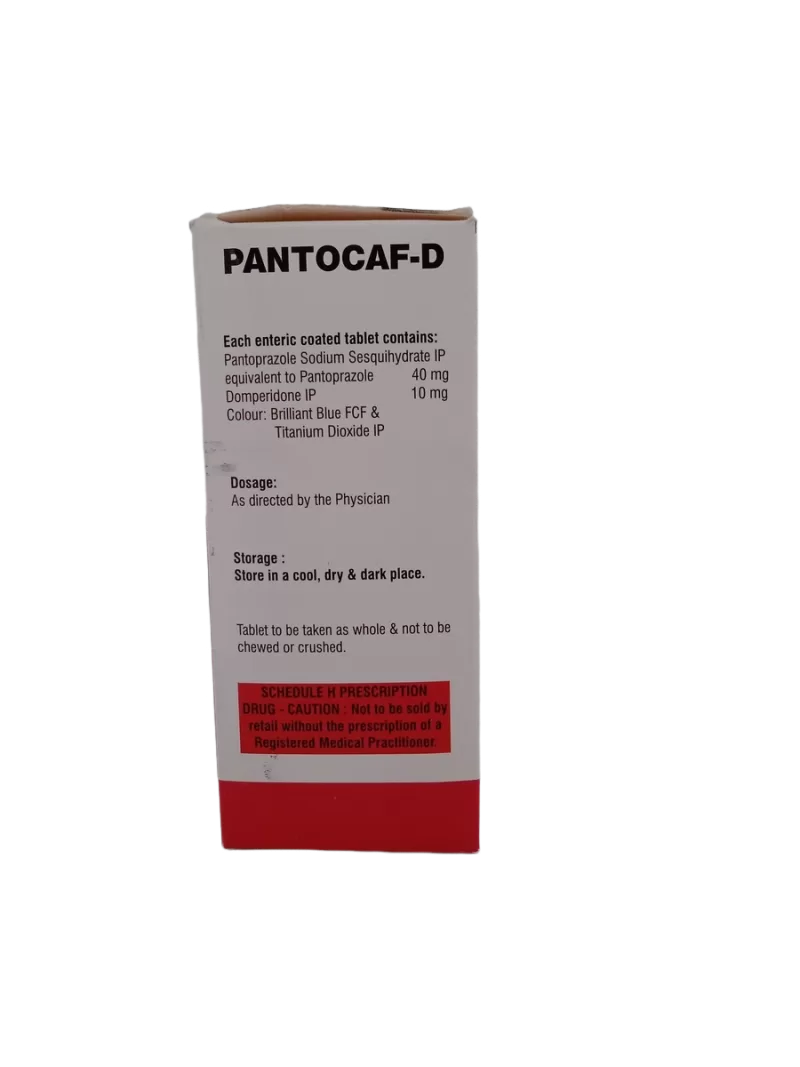 PANTOCAF D - 10 TABLETS - Image 4