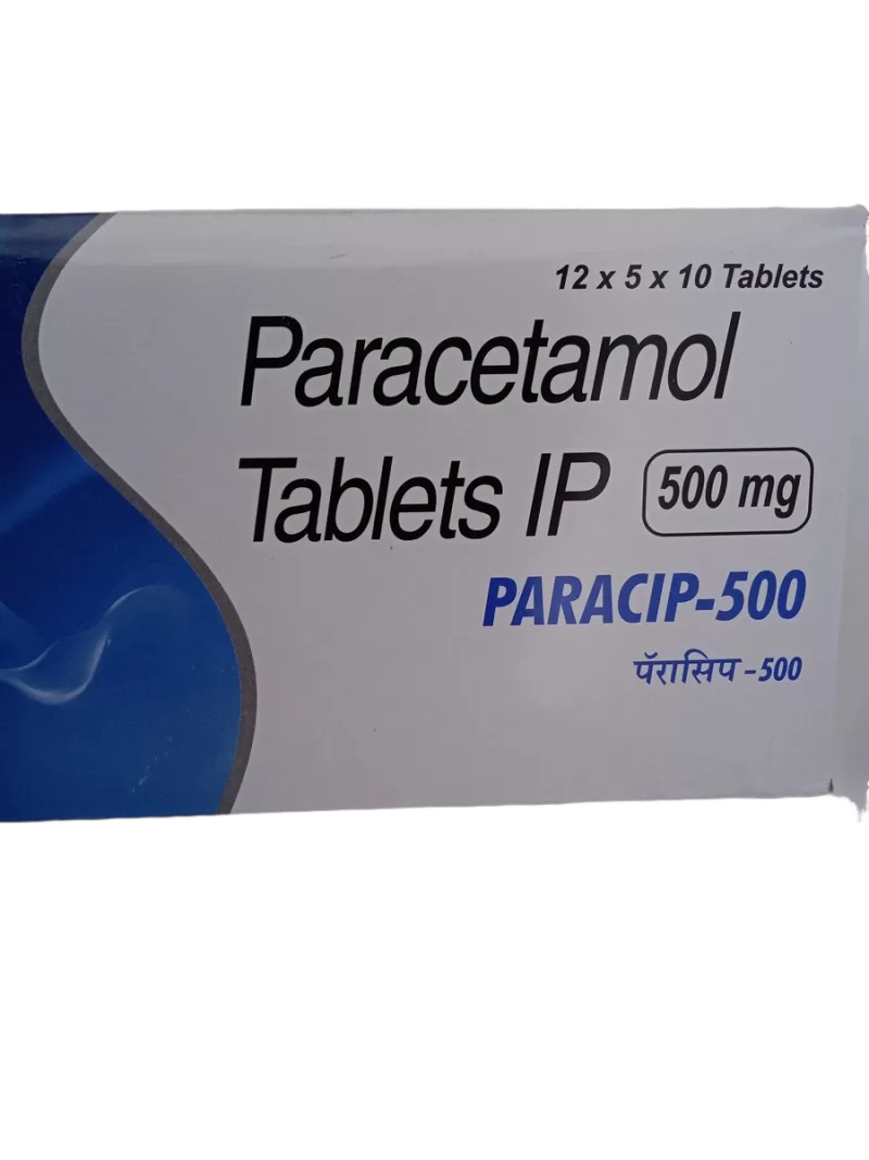 PARACIP 500 MG - 10 TABLETS