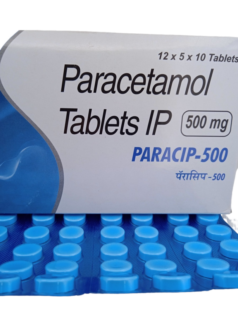 PARACIP 500 MG - 10 TABLETS - Image 2