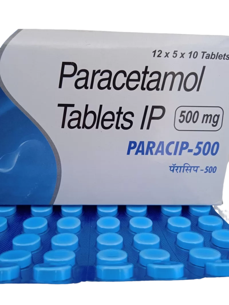 PARACIP 500 MG - 10 TABLETS - Image 2