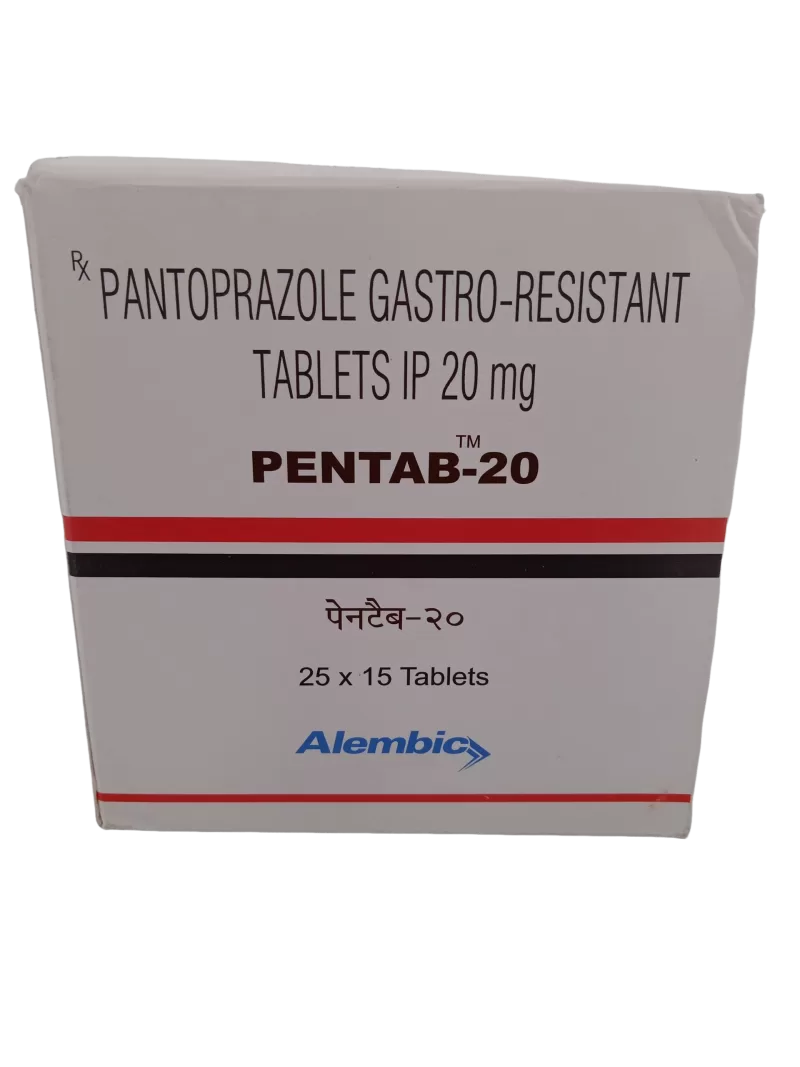 PENTAB 20 MG - 15 TABLETS