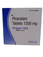 PIRETAM 1200 MG - 10 TABLETS