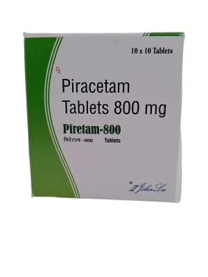 PIRETAM 800 MG - 10 TABLETS