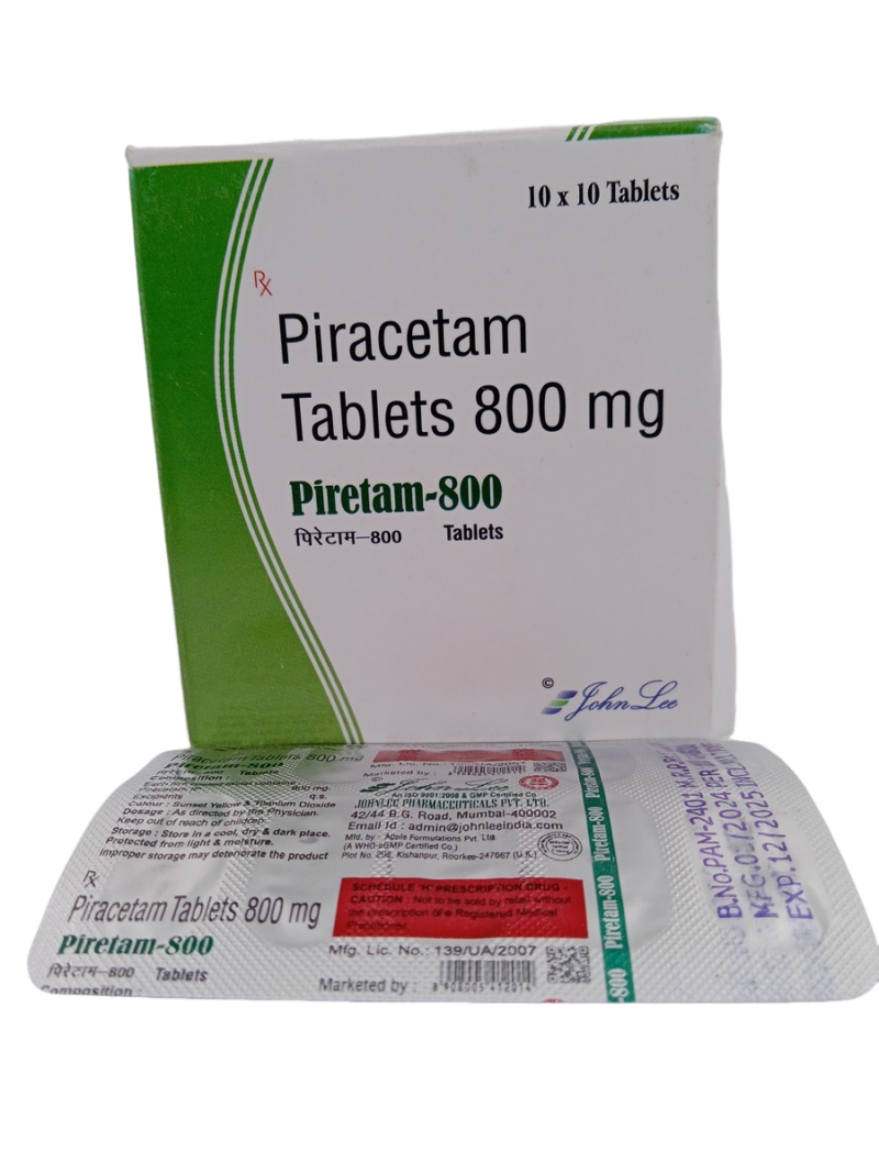 PIRETAM 800 MG - 10 TABLETS - Image 3