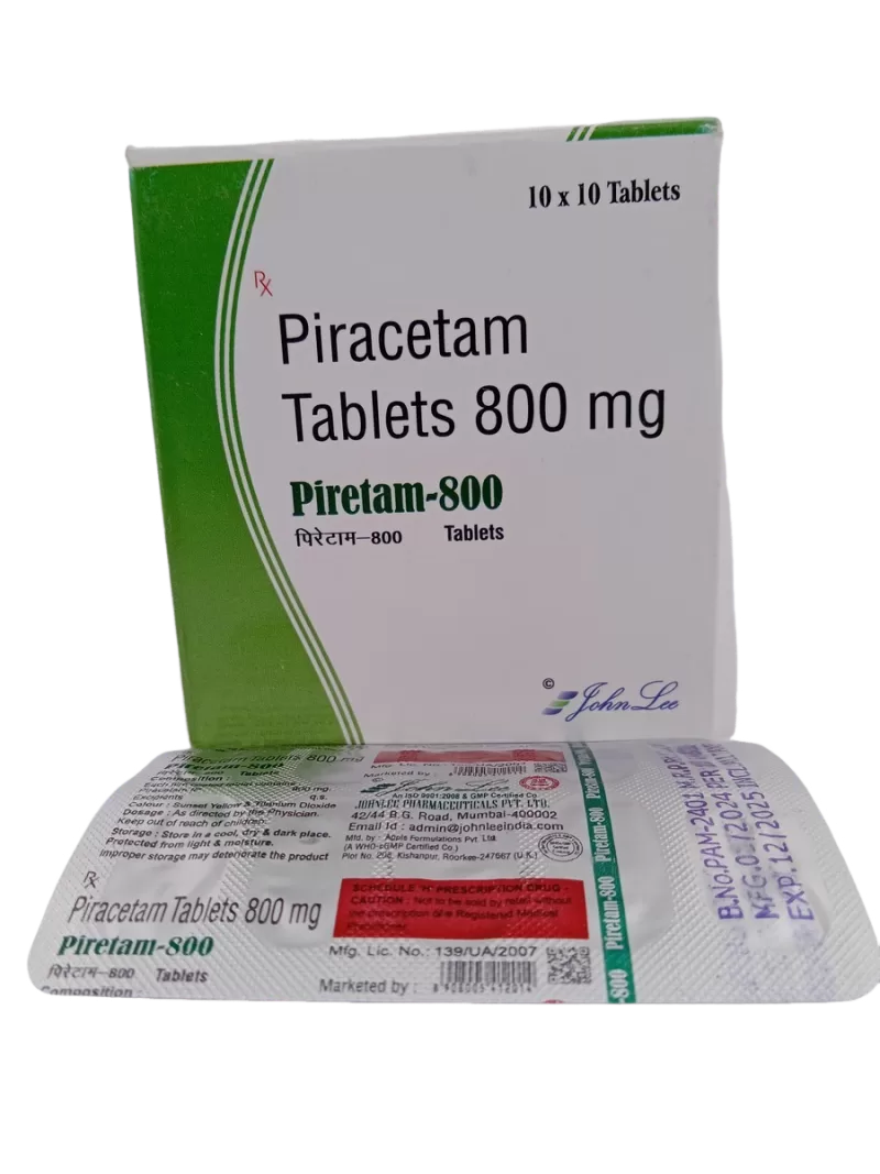 PIRETAM 800 MG - 10 TABLETS - Image 3