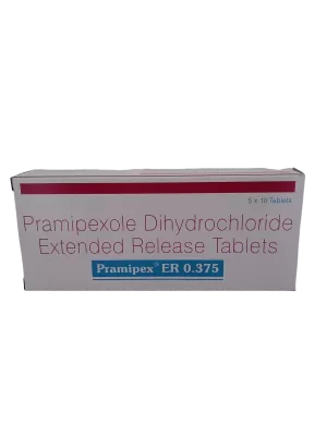 PRAMIPEX ER 0.375 MG - 10 TABLET