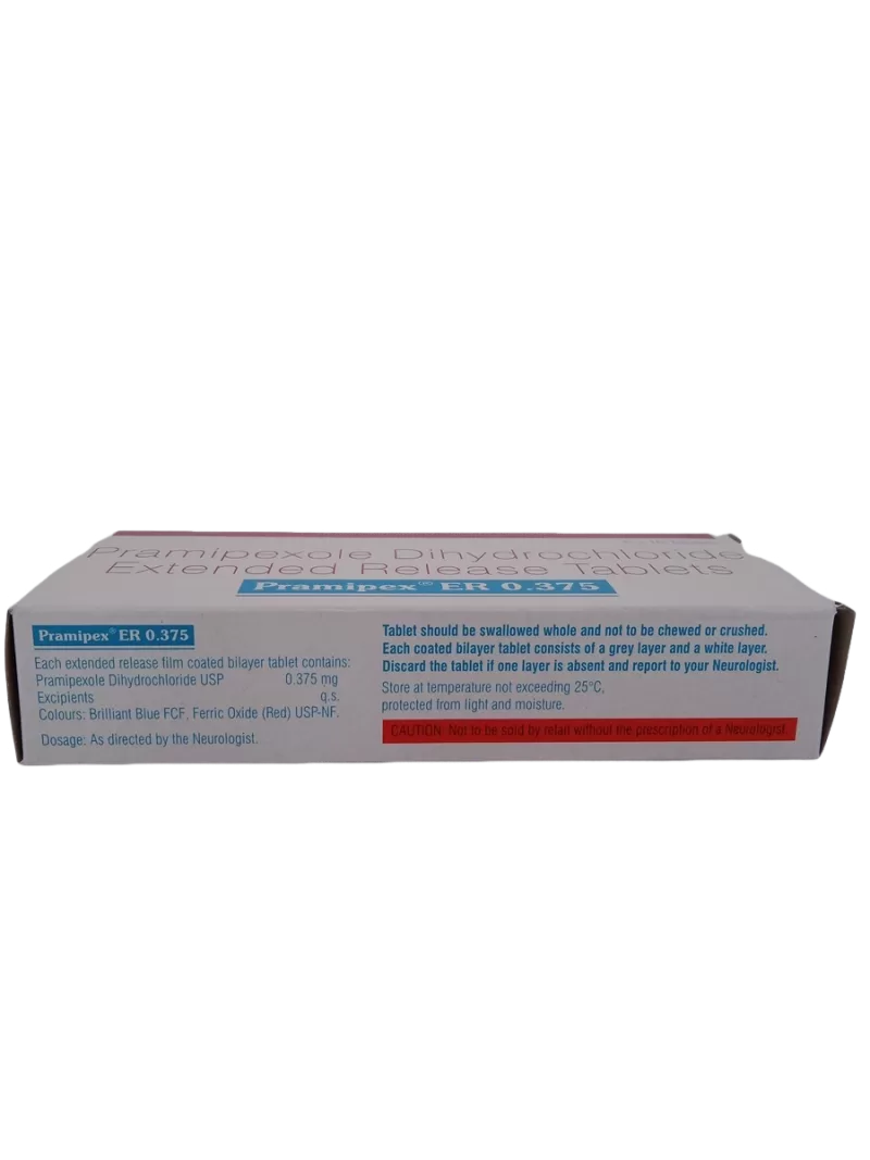 PRAMIPEX ER 0.375 MG - 10 TABLET - Image 4
