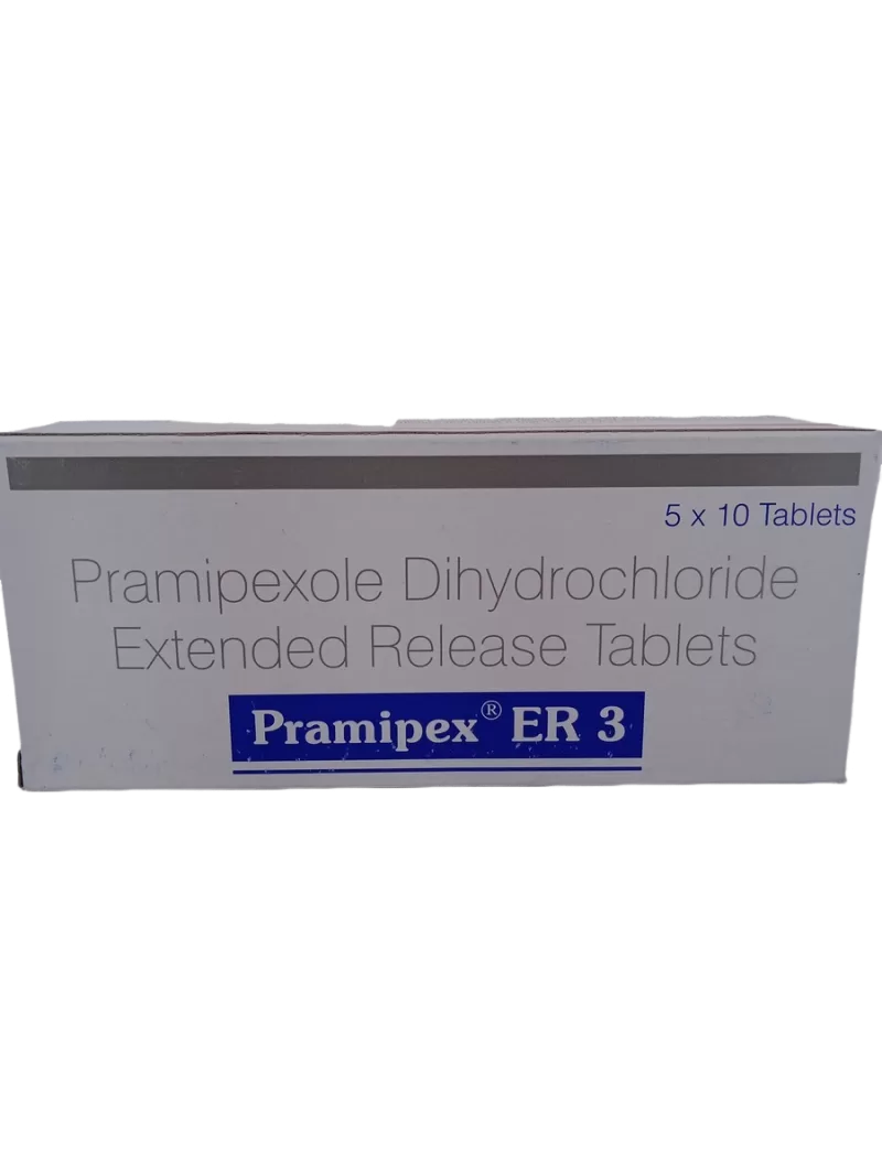 PRAMIPEX ER 3 MG - 10 TABLET