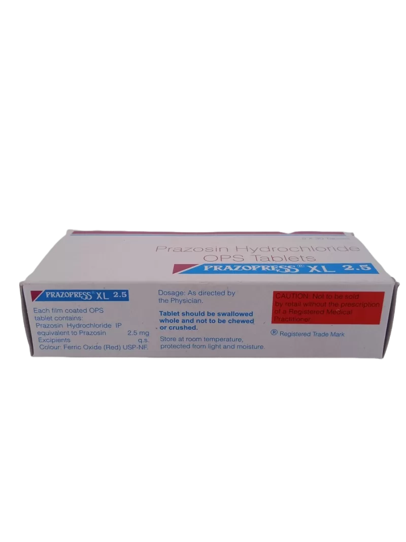 PRAZOPRESS XL 2.5 MG - 30 TABLET - Image 4