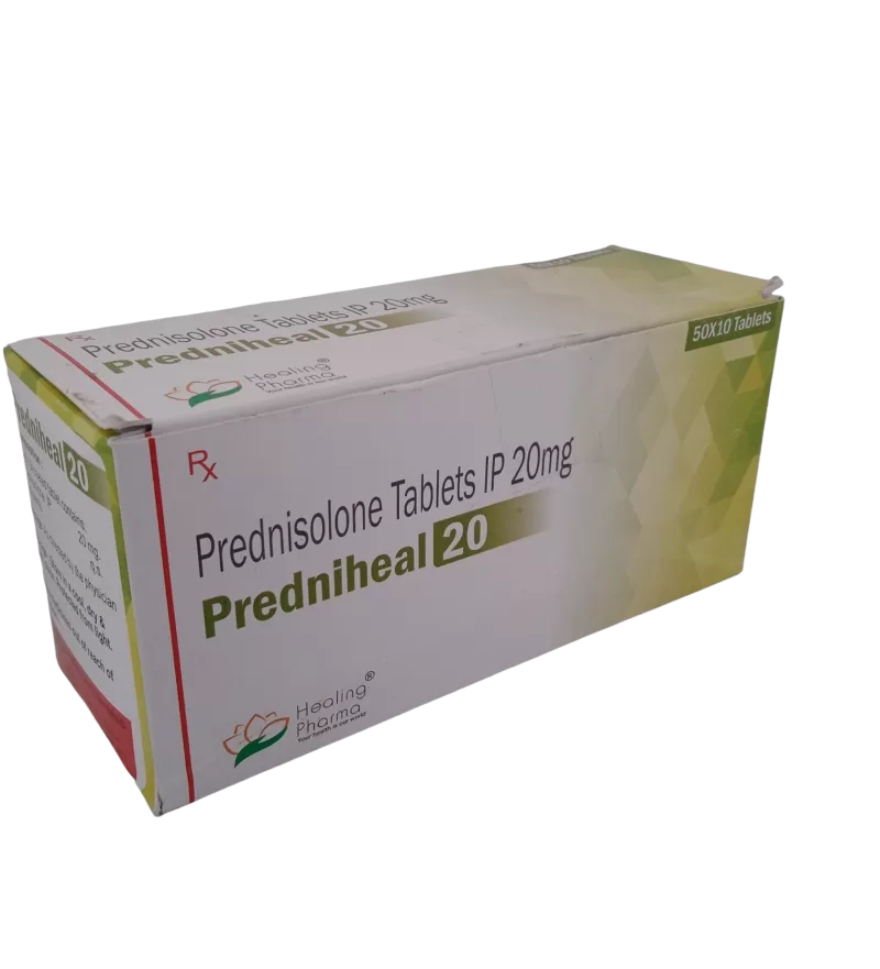 PREDNIHEAL 20 MG - 10 TABLETS