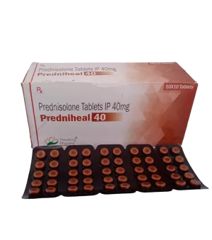 PREDNIHEAL 40 MG - 10 TABLETS