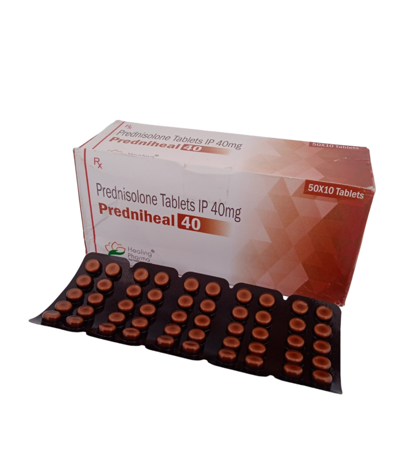PREDNIHEAL 40 MG - 10 TABLETS - Image 2
