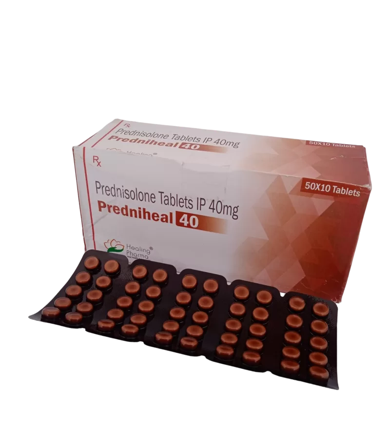 PREDNIHEAL 40 MG - 10 TABLETS - Image 2