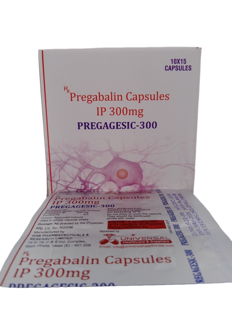 PREGAGESIC 300 MG - 15 CAPSULES - Image 3