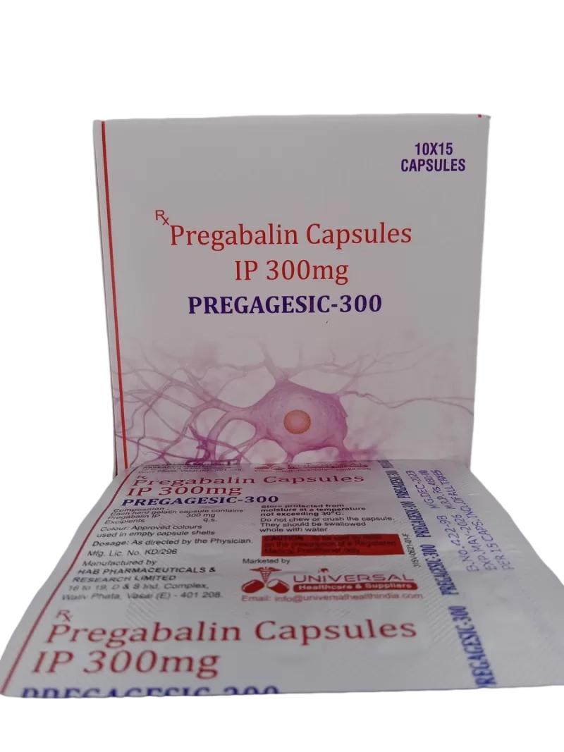 PREGAGESIC 300 MG - 15 CAPSULES - Image 3