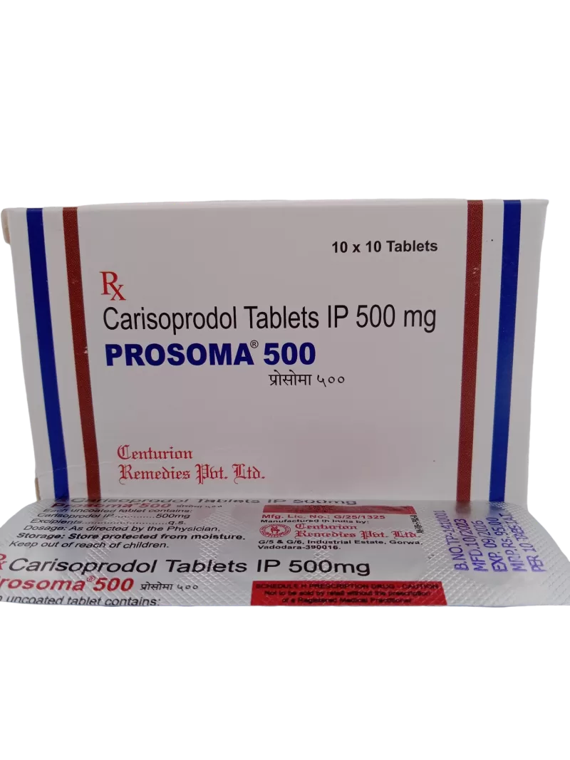 PROSOMA 500MG - 10 TABLET - Image 3