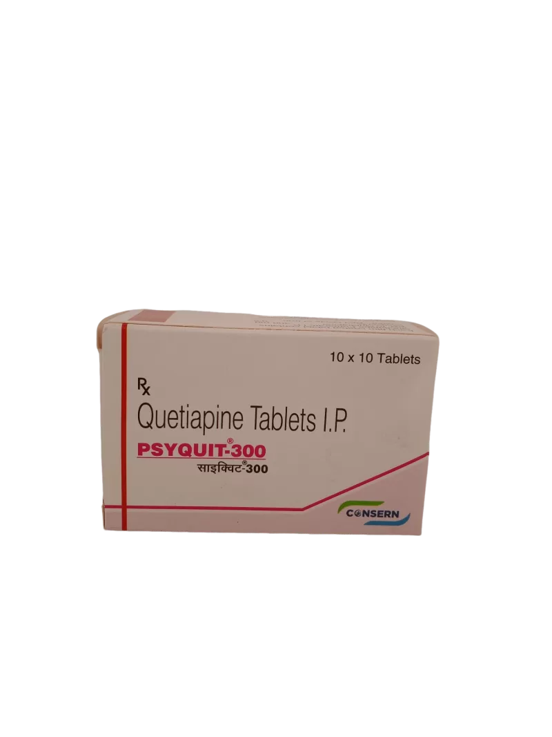 PSYQUIT 300 MG - 10 TABLETS