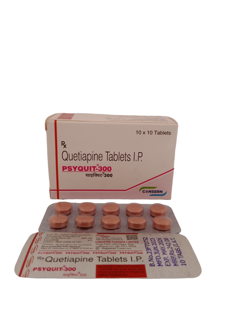 PSYQUIT 300 MG - 10 TABLETS - Image 3