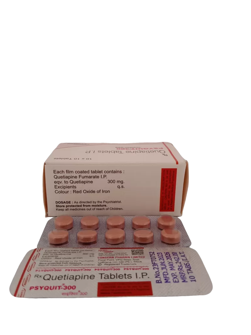 PSYQUIT 300 MG - 10 TABLETS - Image 2