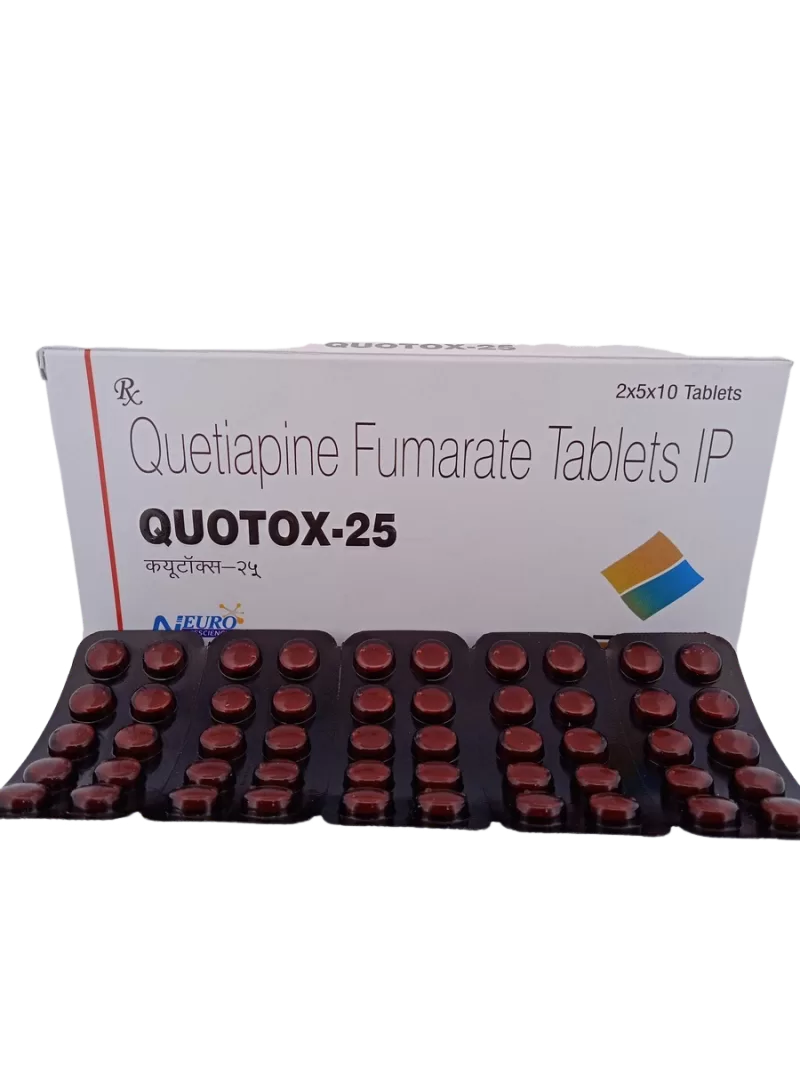 QUOTOX 25 MG - 10 TABLETS - Image 2