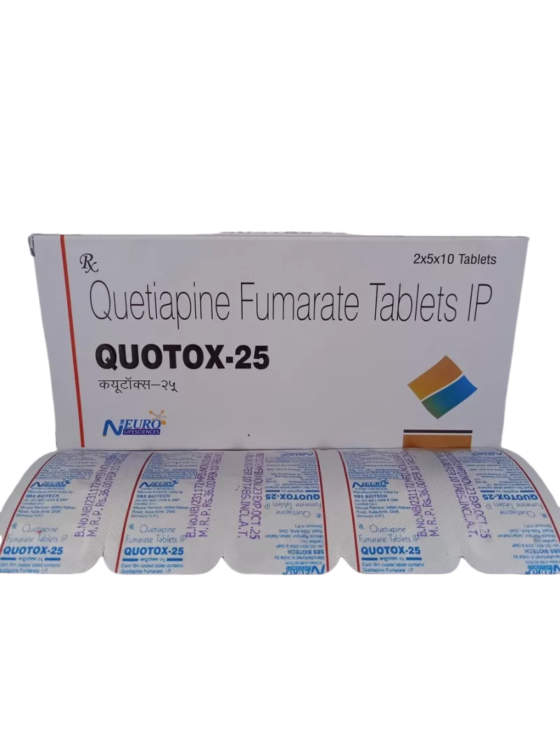 QUOTOX 25 MG - 10 TABLETS - Image 3
