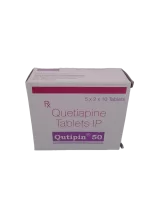 QUTIPIN 50 MG - 10 TABLET