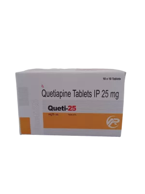 QUETI 25 MG - 10 TABLET