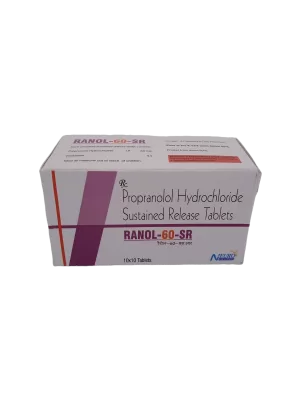 RANOL 60 SR - 10 TABLETS