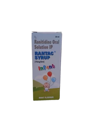 RANTAC SYRUP 75MG/5ML - 1 BOTTLE OF 30ML