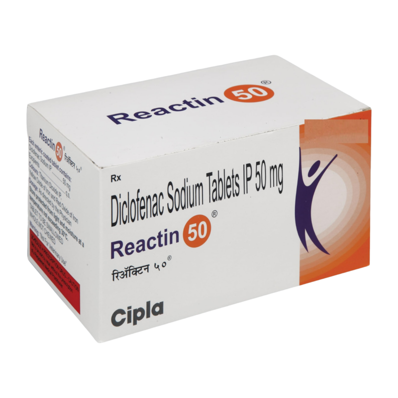 REACTIN 50 MG - 10 TABLETS