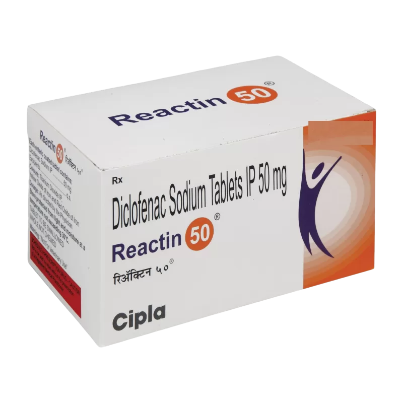 REACTIN 50 MG - 10 TABLETS