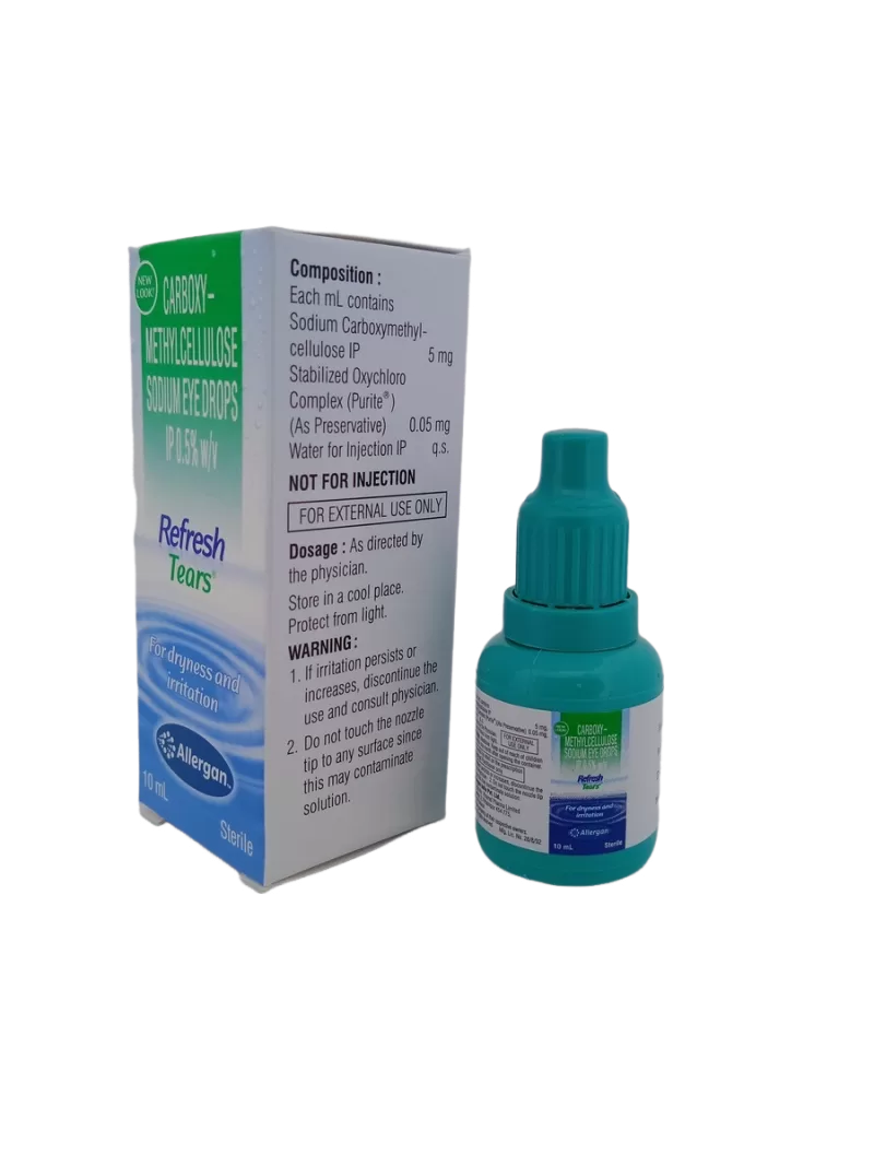 REFRESH TEARS 5 MG - 1 BOTTLE OF 10ML - Image 3