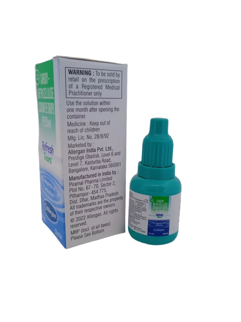 REFRESH TEARS 5 MG - 1 BOTTLE OF 10ML - Image 4