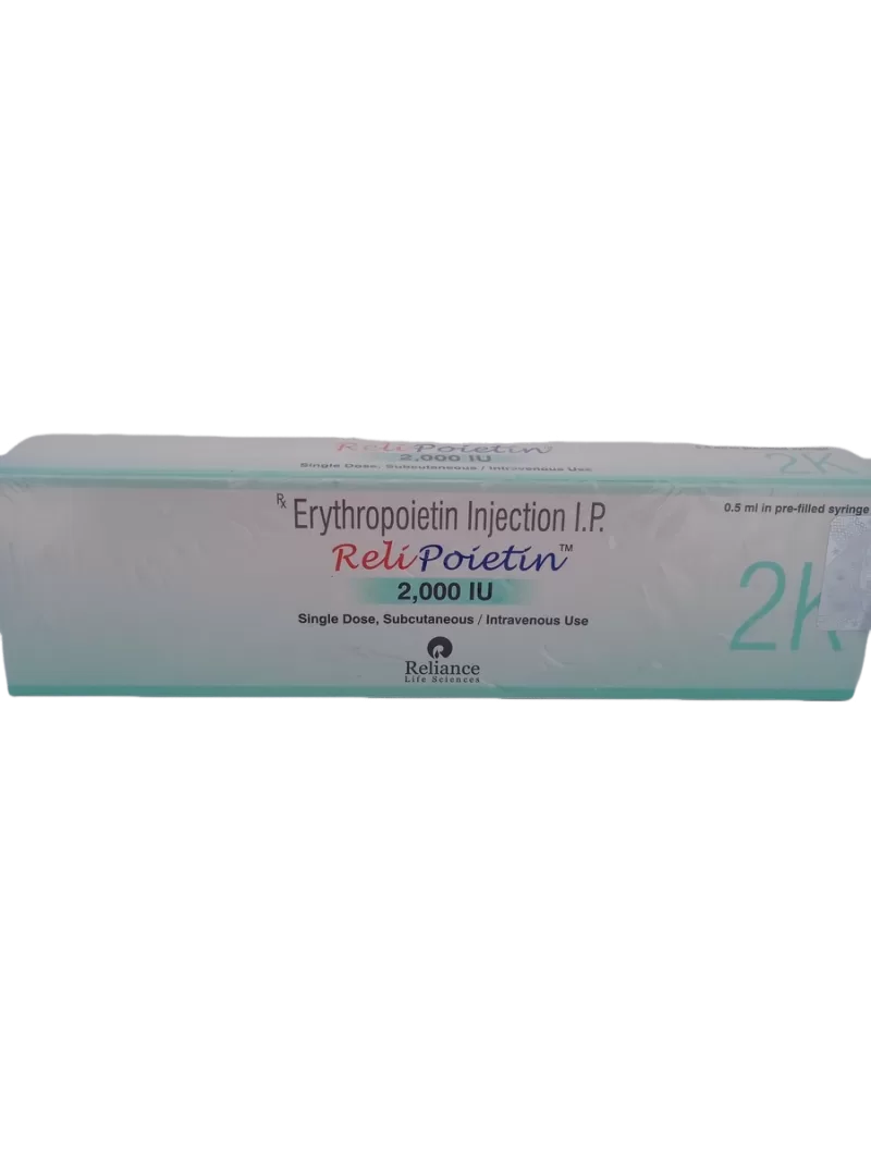 RELI POIETIN 2000 IU - 1 PRE-FILLED SYRINGE 0.4ML